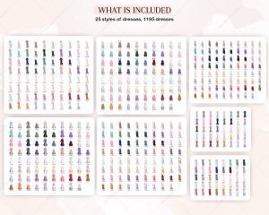 Mother of Bride Clipart Bundle - Image 3