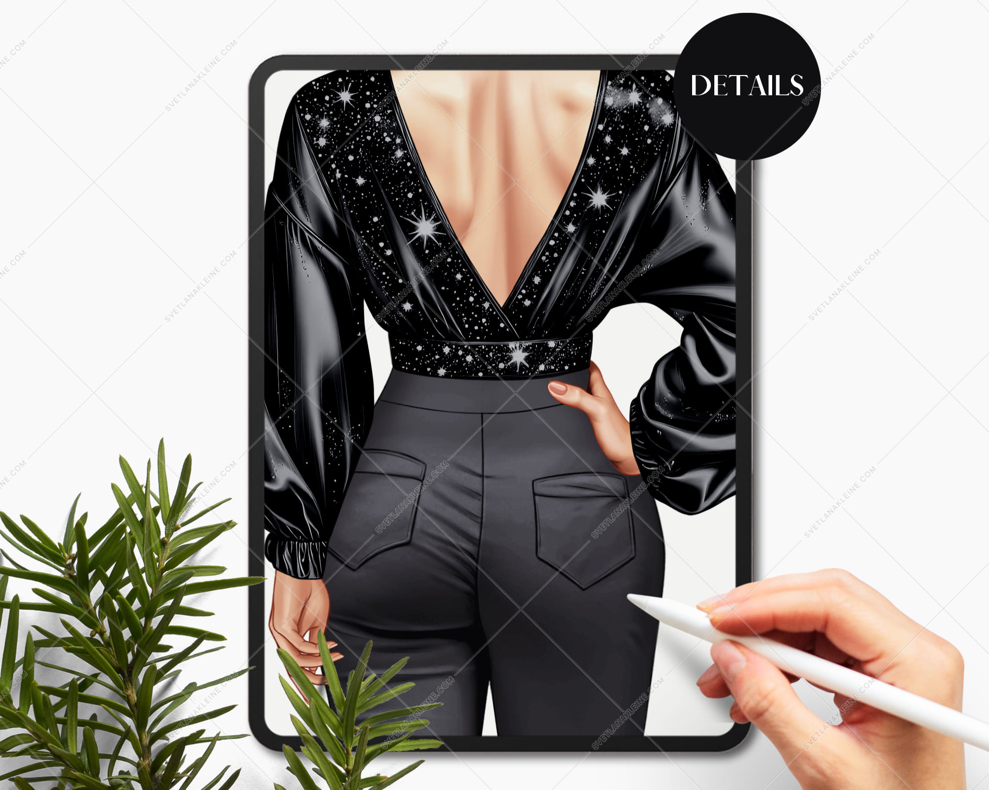 Fashion Woman Clothes Clipart Fashion Woman Clothes Clipart - Image 10