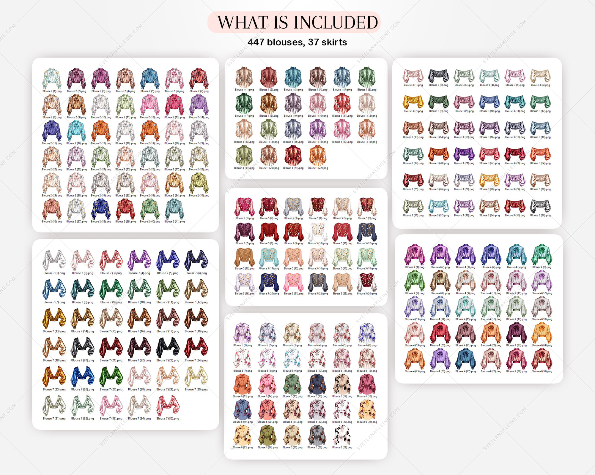 Fashion Woman Clothes Clipart Fashion Woman Clothes Clipart - Image 5