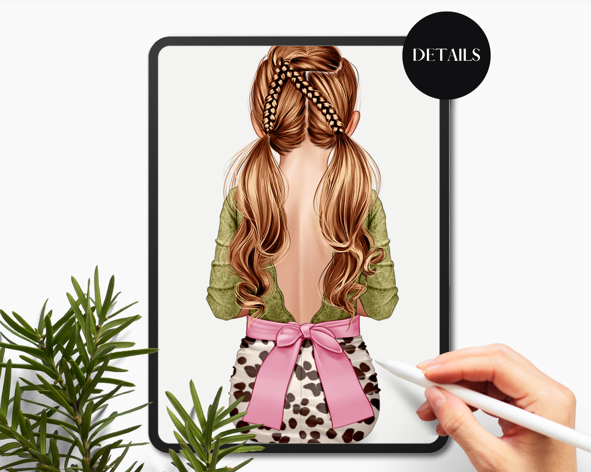 Fancy Girls Premade Clipart Set Fancy Girls Premade Clipart Set - Image 6