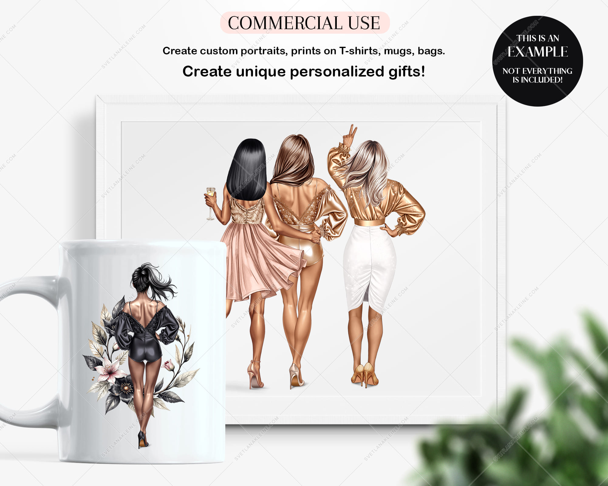 Christmas Queens Clipart Christmas Queens Clipart - Image 7