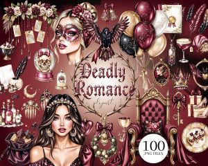 Deadly Romance Clipart