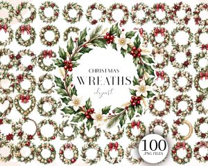 Christmas Wreath Clipart