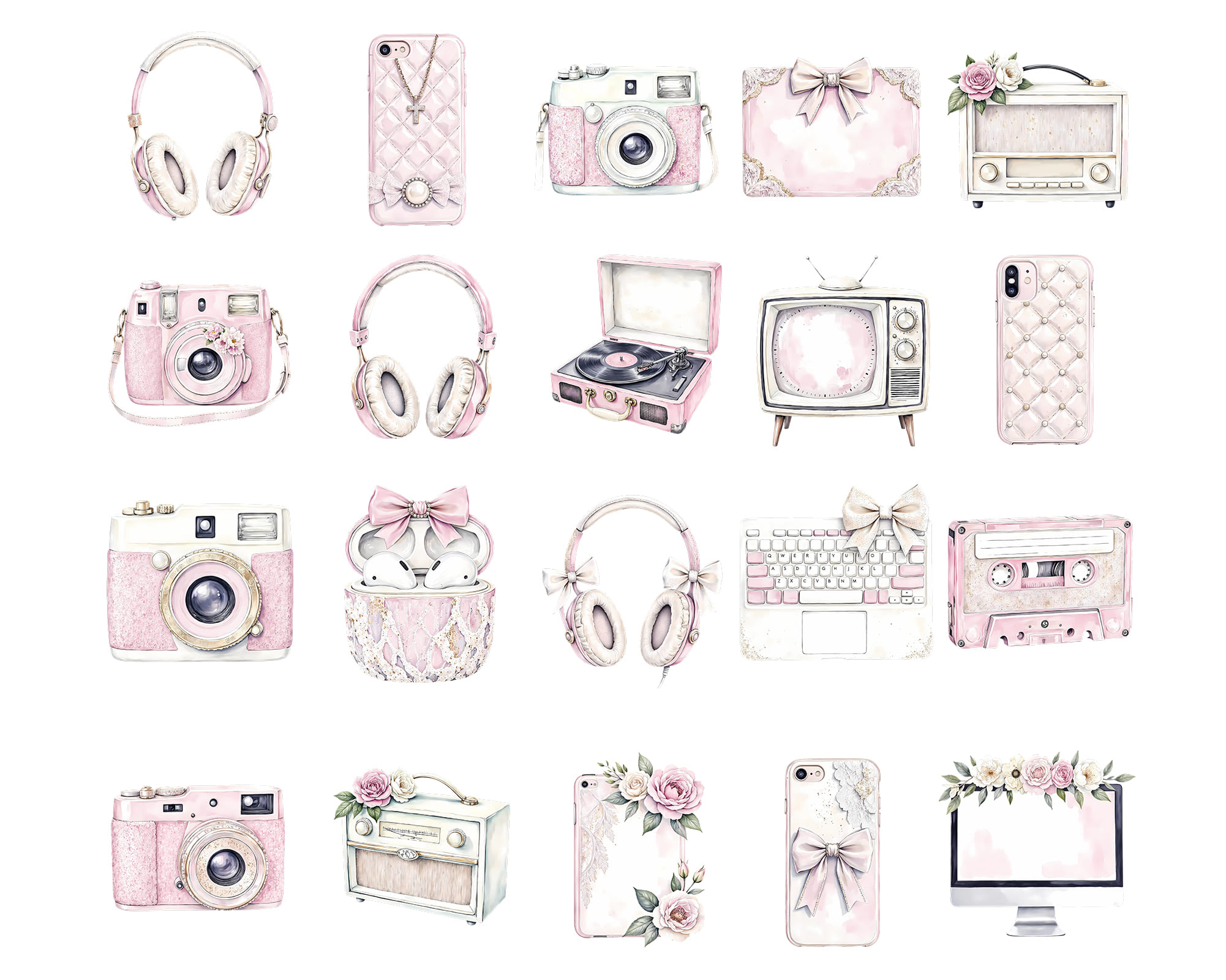 Shabby Chic Devices Clipart Shabby Chic Devices Clipart - Image 2