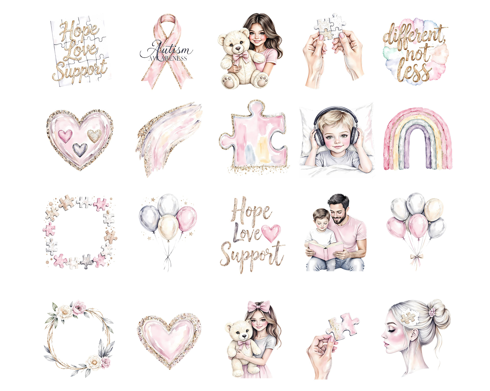 Autism Awareness Clipart Autism Awareness Clipart - Image 2