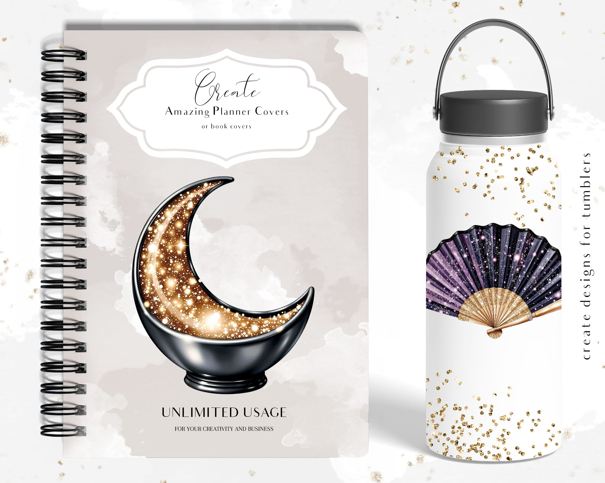 Crystal Witches Clipart Set Crystal Witches Clipart Set - Image 8