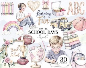 School Days Clipart