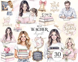 Best Teacher Clipart, Teacher Appreciation PNG