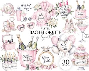 Bachelorette Clipart