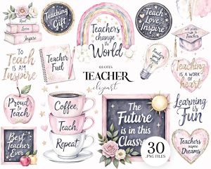 Teachers Change the World Clipart