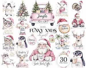 Funny Christmas Clipart