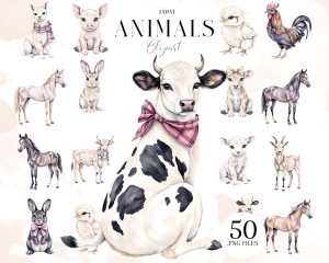 Farm Animals Clipart Farm Animals Clipart