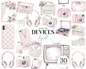 Shabby Chic Devices Clipart Shabby Chic Devices Clipart