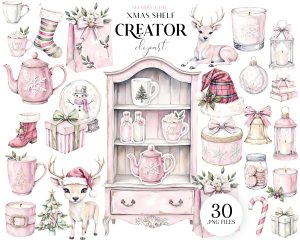 Xmas Shelf Creator Clipart Xmas Shelf Creator Clipart