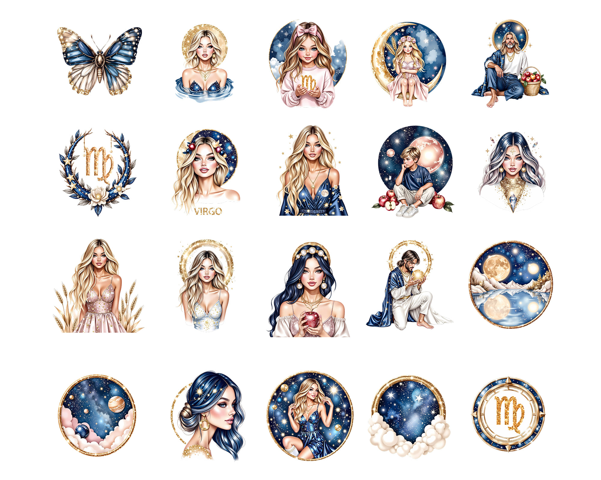 Virgo Zodiac Clipart Virgo Zodiac Clipart - Image 2