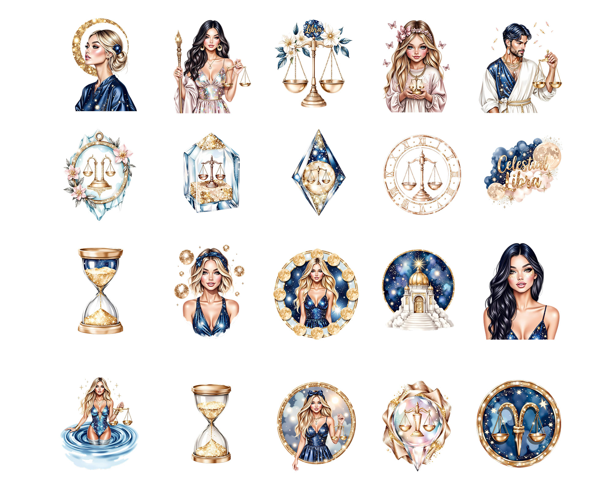 Libra Zodiac Clipart Libra Zodiac Clipart - Image 2