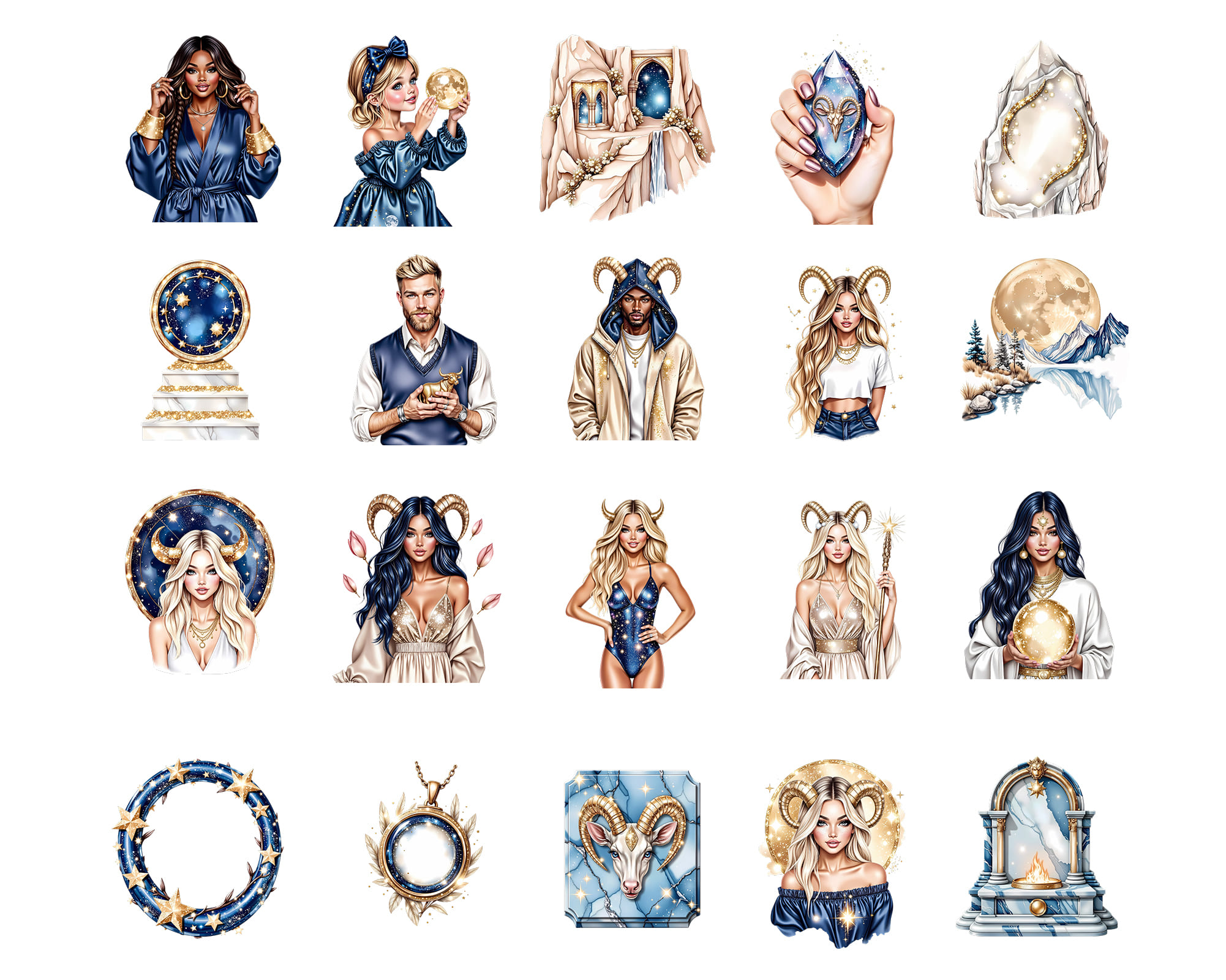 Taurus Zodiac Clipart Taurus Zodiac Clipart - Image 2