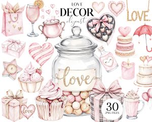 Love Decor Clipart