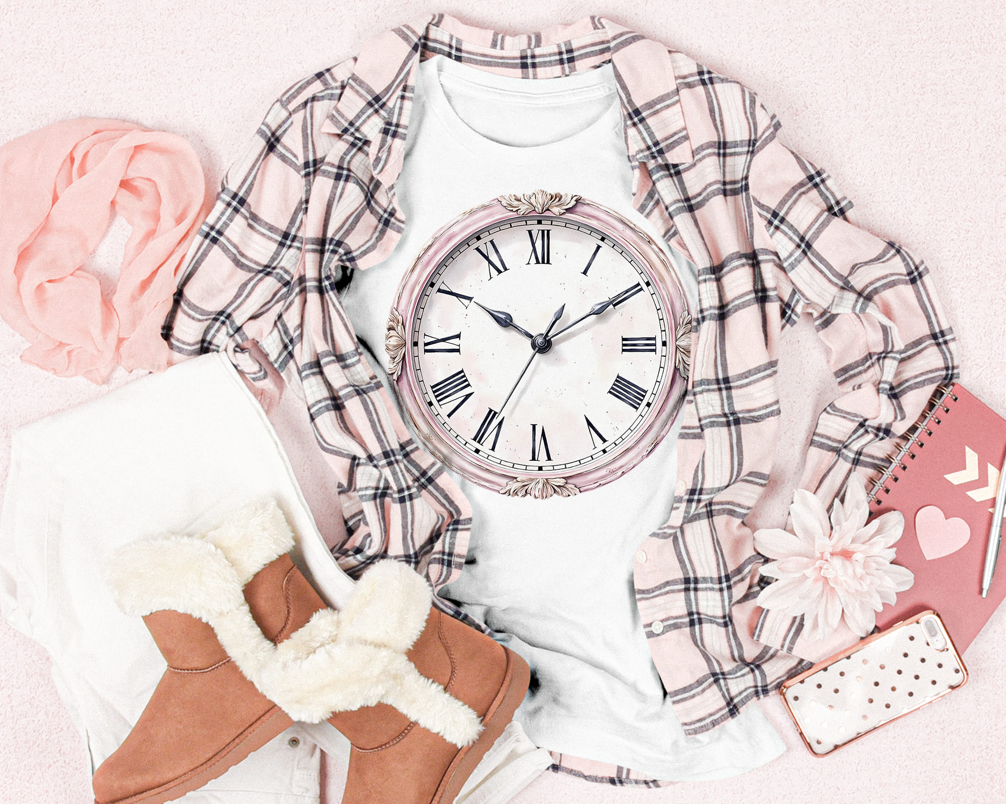 Vintage Bedroom Clipart Vintage Bedroom Clipart - Image 10