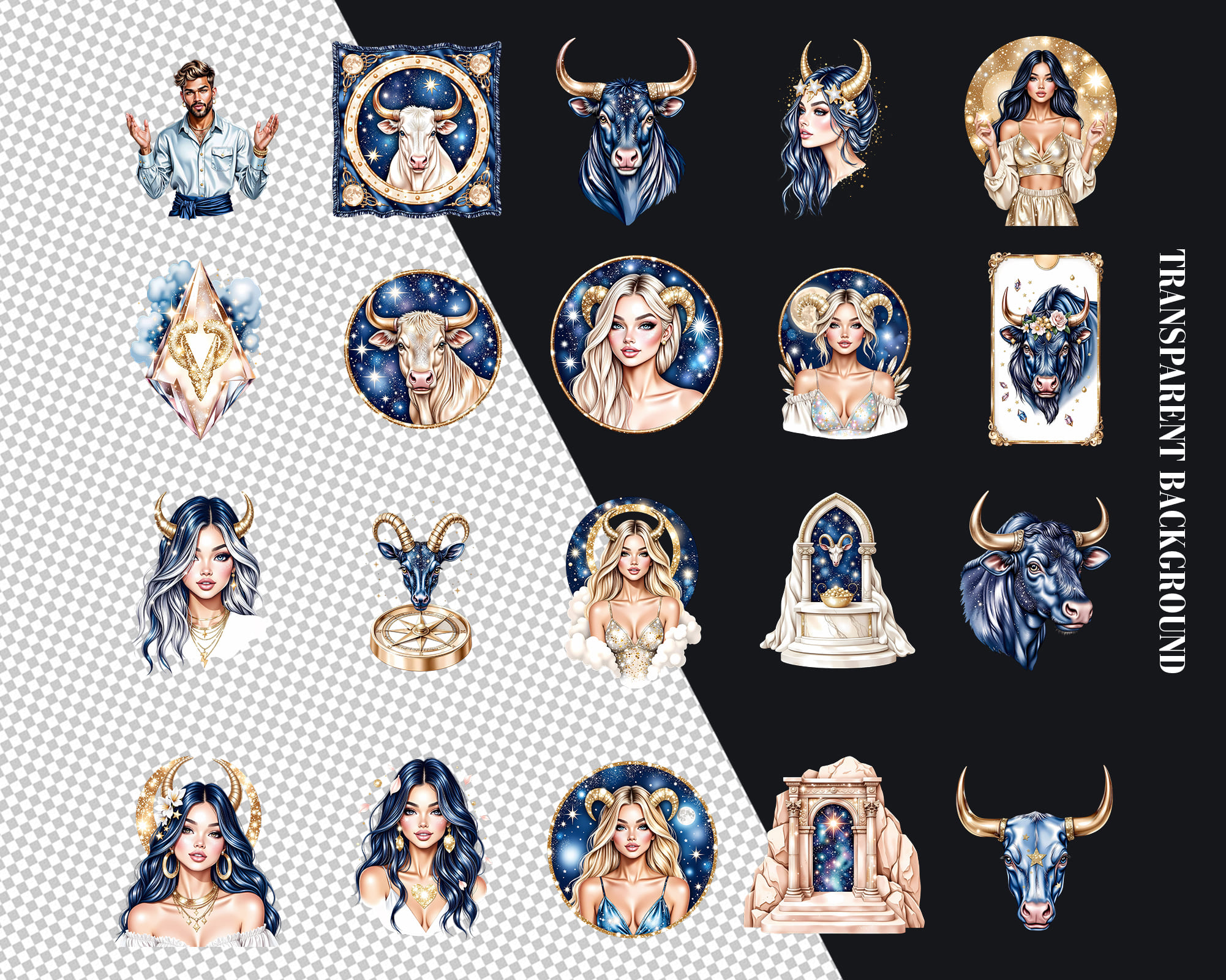 Taurus Zodiac Clipart Taurus Zodiac Clipart - Image 5