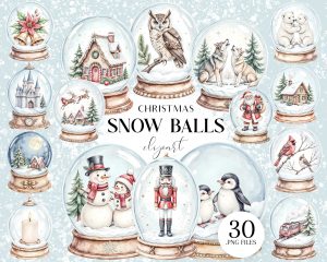 Snow Globe Clipart