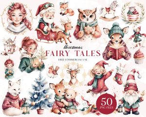Christmas Fairy Tales Clipart
