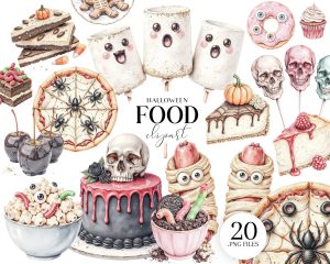 Halloween Food Clipart