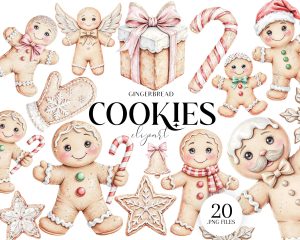 Gingerbread Cookies Clipart