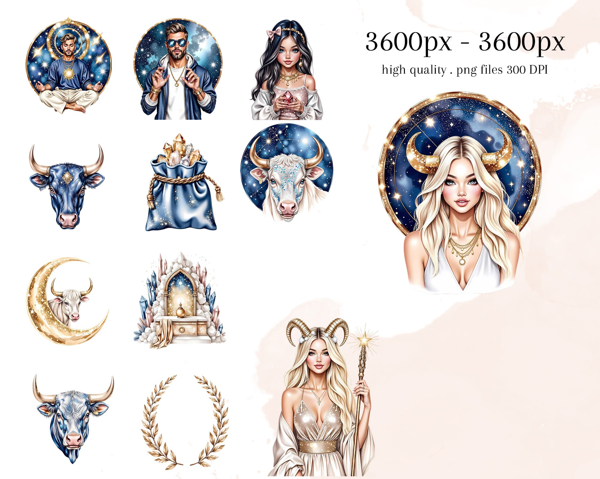 Taurus Zodiac Clipart Taurus Zodiac Clipart - Image 6