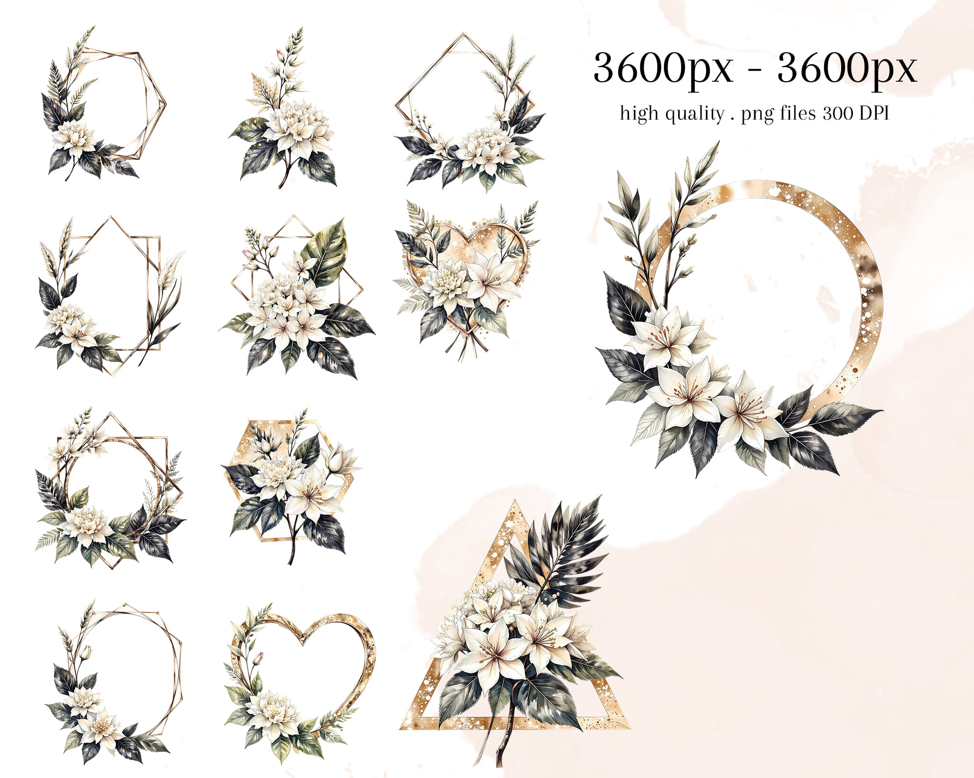 Sacred Geometric Floral Frames PNG Sacred Geometric Floral Frames PNG - Image 4