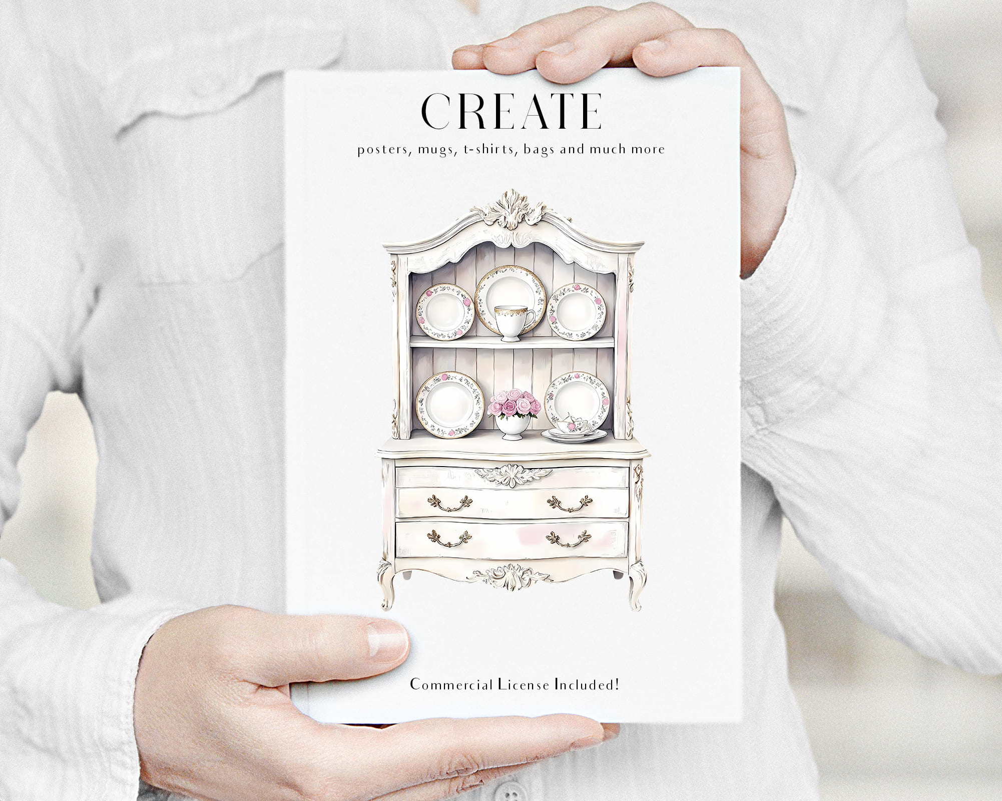 Vintage Shelves Clipart Vintage Shelves Clipart - Image 7