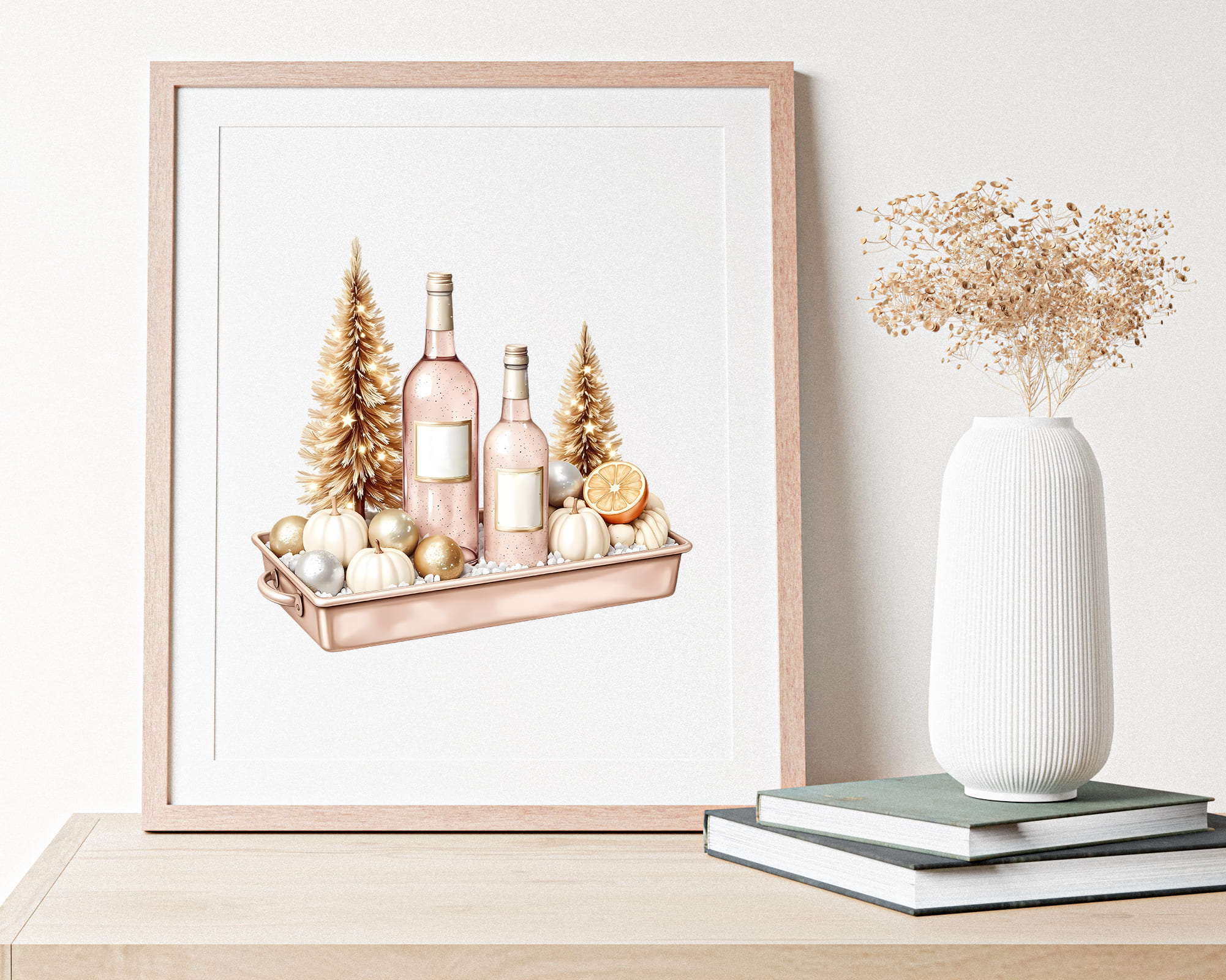 Soft Pastel Winter Home Clipart Soft Pastel Winter Home Clipart - Image 9