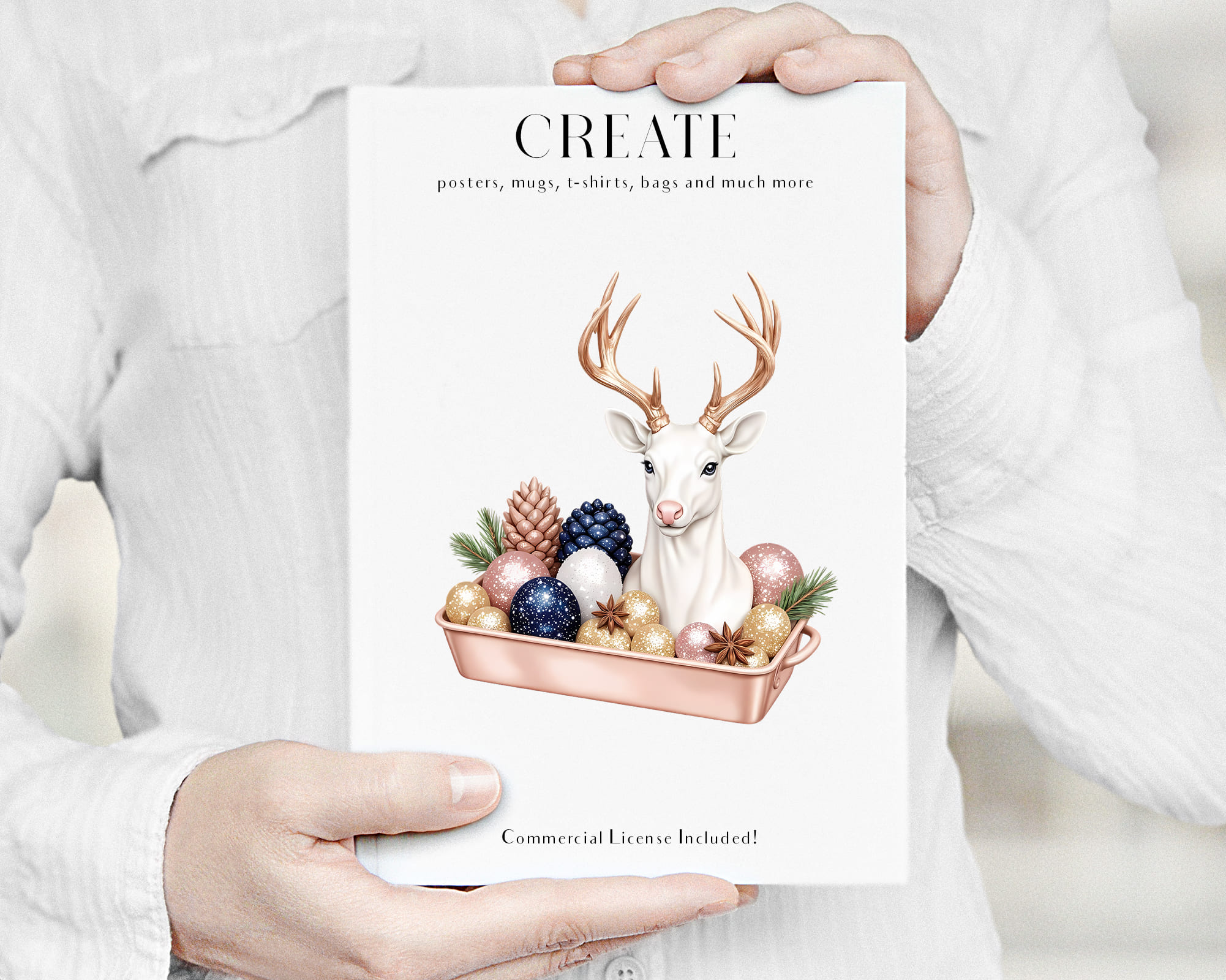 Soft Pastel Winter Home Clipart Soft Pastel Winter Home Clipart - Image 8