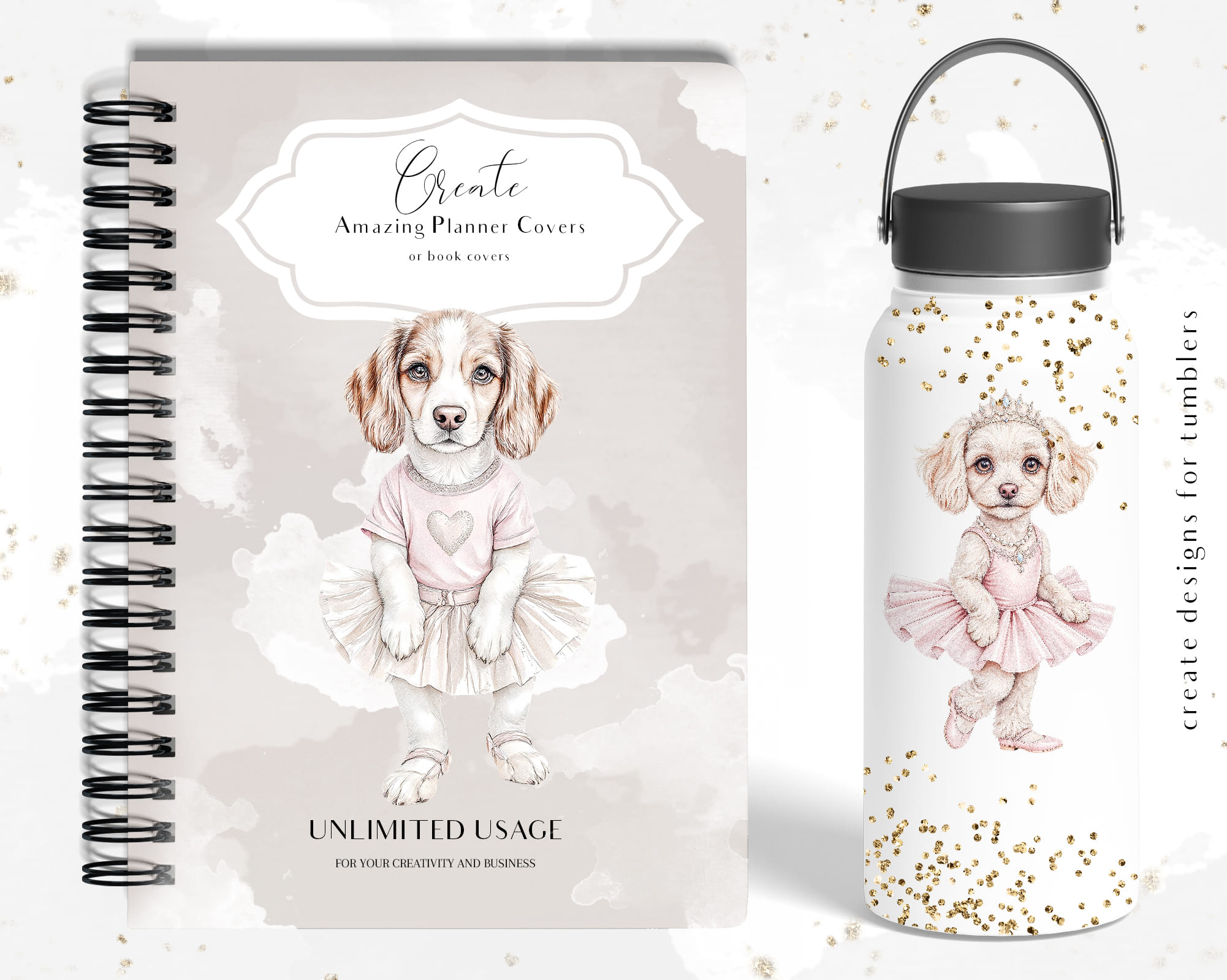 Ballerina Dogs Clipart Ballerina Dogs Clipart - Image 4