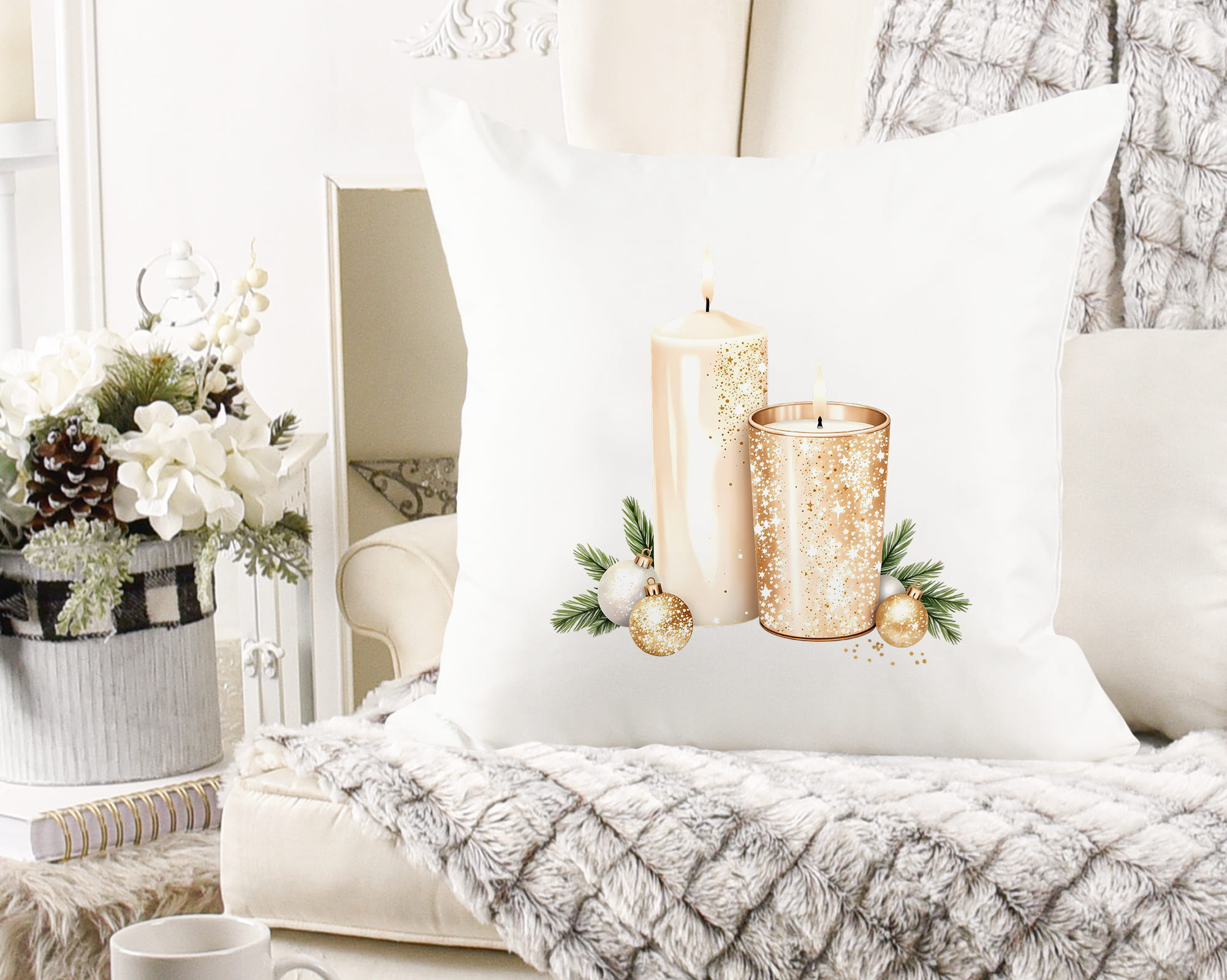 Luxury Gold Christmas Clipart Luxury Gold Christmas Clipart - Image 7