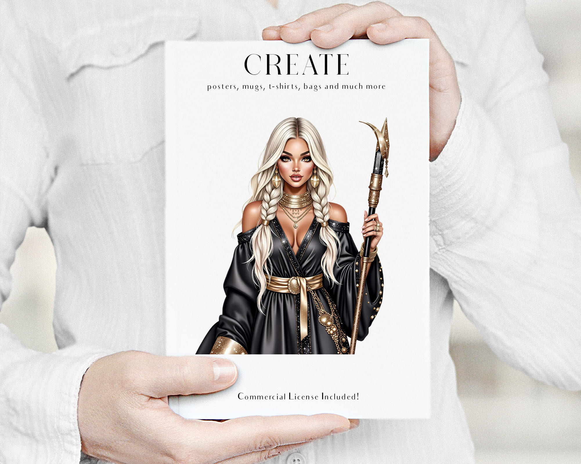 Crystal Witches Clipart Set Crystal Witches Clipart Set - Image 10