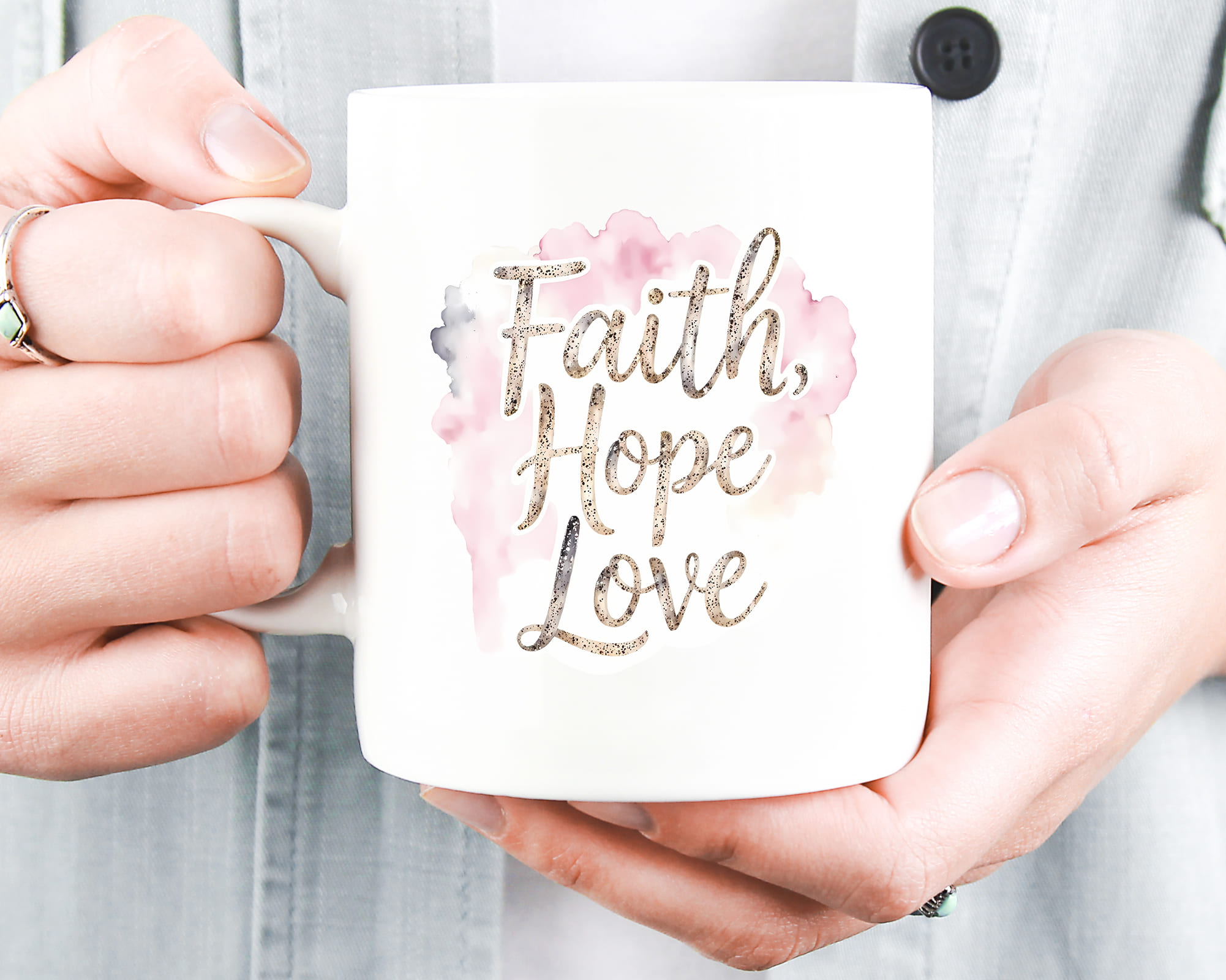 Christian Clipart, Faith Hope Love Christian Clipart, Faith Hope Love - Image 4
