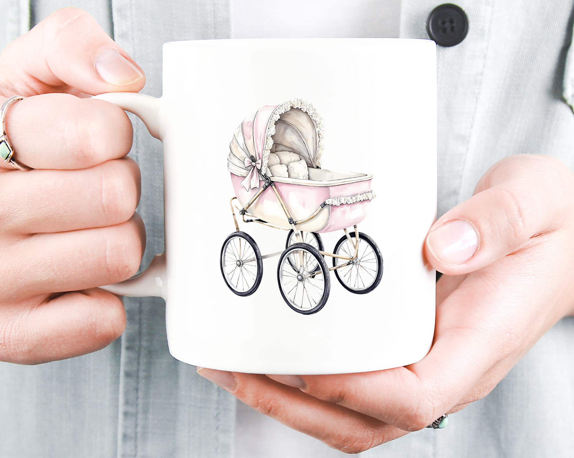 Vintage Bedroom Clipart Vintage Bedroom Clipart - Image 4