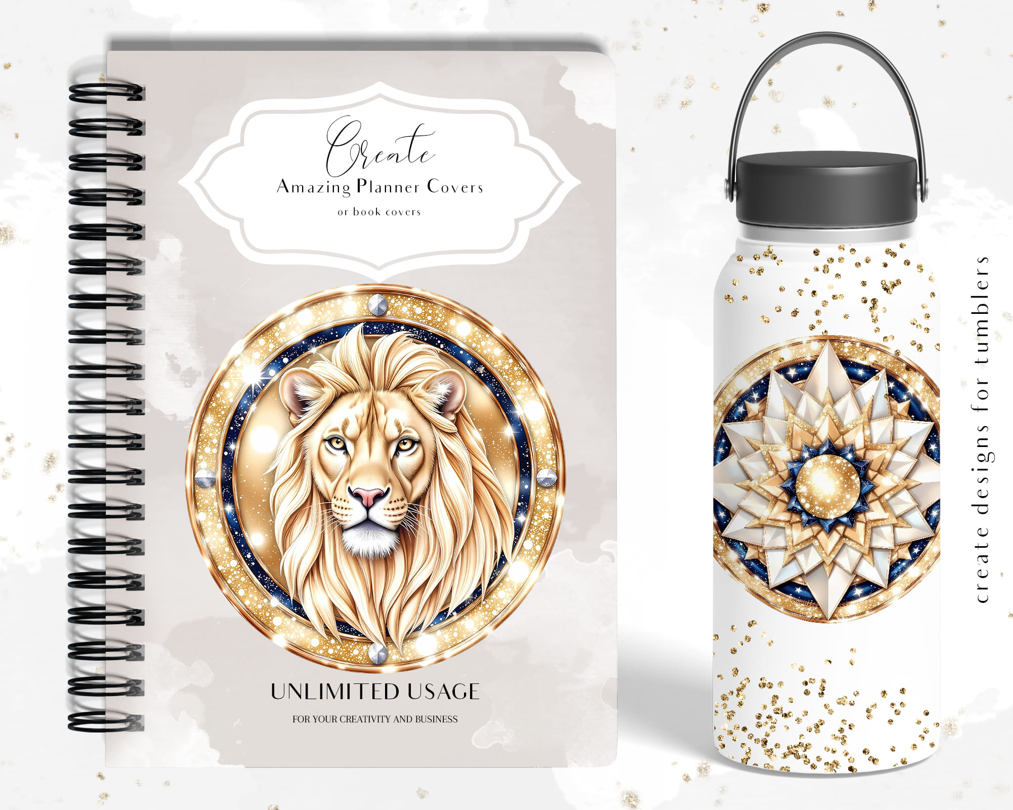 Leo Zodiac Clipart Set Leo Zodiac Clipart Set - Image 6