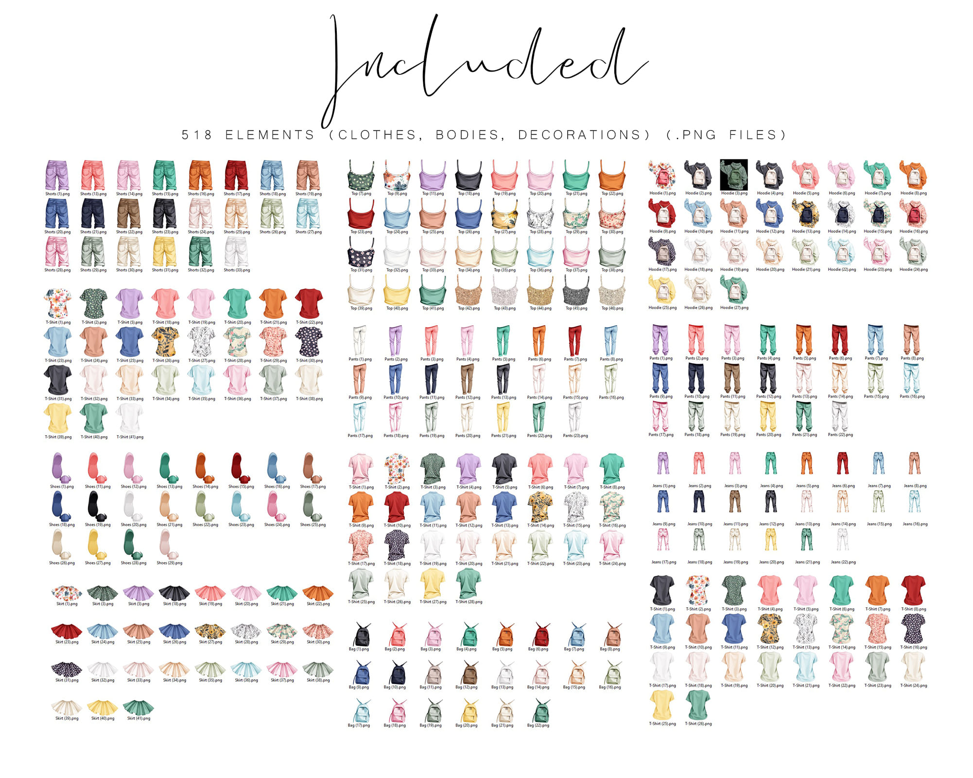 Summer Family Portrait Creator, Personalized Family Clipart Summer Family Portrait Creator, Personalized Family Clipart - Image 2